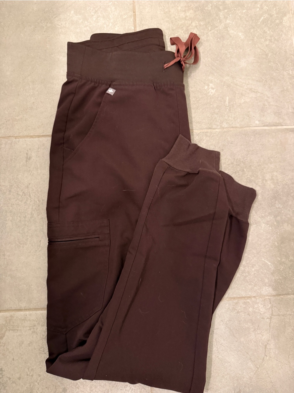 FIGS Scrub Pants - Zamora - Espresso